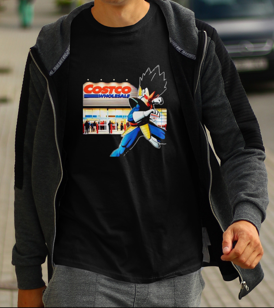 Prince Of Savings Costco Wholesale Vegeta Anime Icon At Storefront T-Shirt