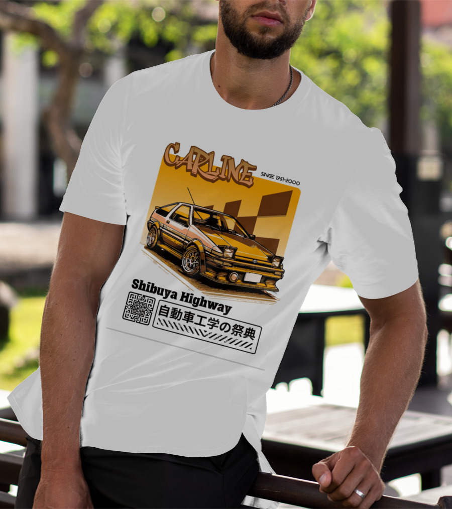 Carline Shibuya Highway Since 1951-2000 T-Shirt