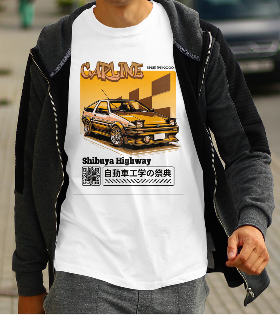 Carline Shibuya Highway Since 1951-2000 T-Shirt