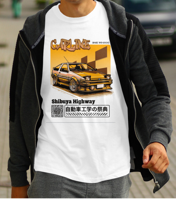 Carline Shibuya Highway Since 1951-2000 T-Shirt