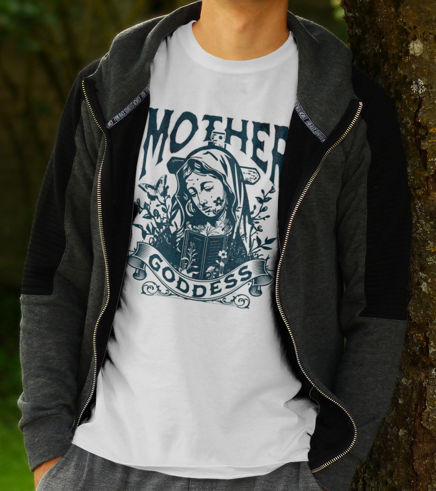 Mother Goddess Jesus God Divine Christ Love T-Shirt