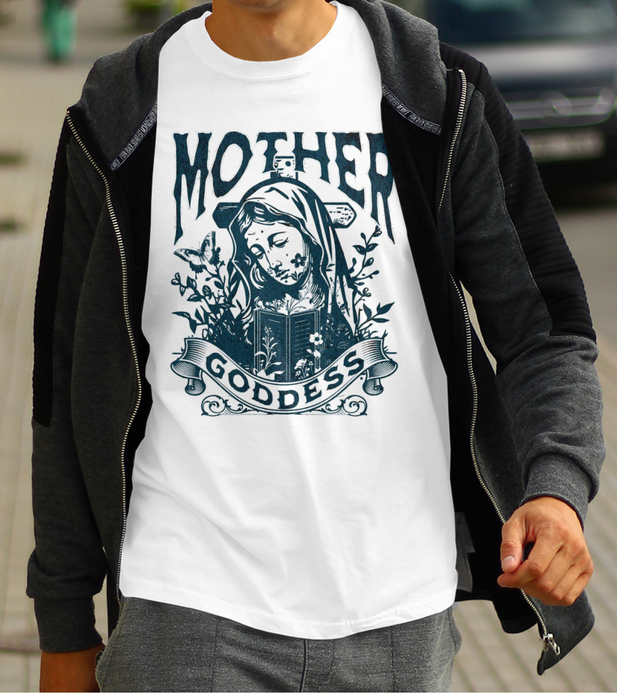 Mother Goddess Jesus God Divine Christ Love T-Shirt