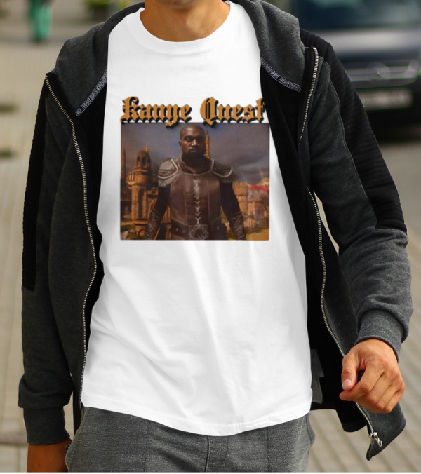 Kanye Quest Medieval Adventure Cleric In Armor T-Shirt