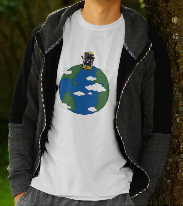 King Of The World James Throne On Earth T-Shirt