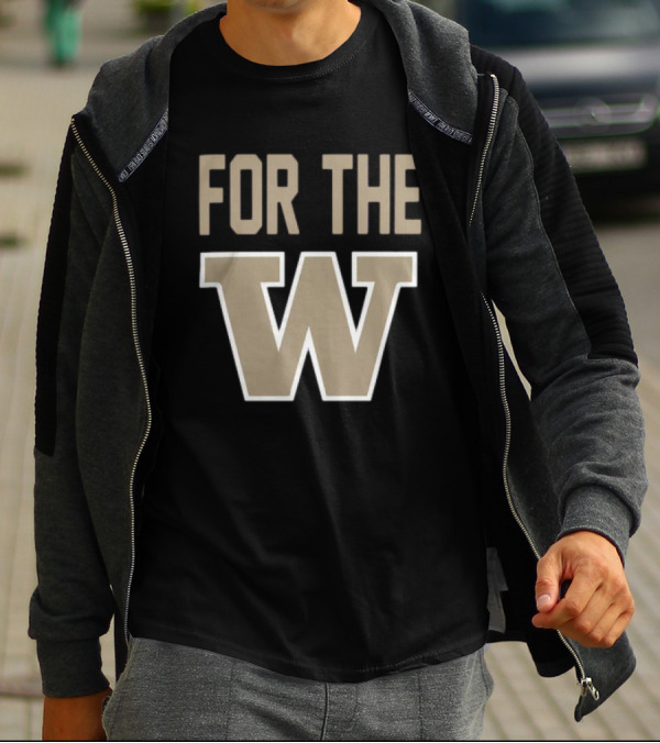 Washington Huskies For The W T-Shirt