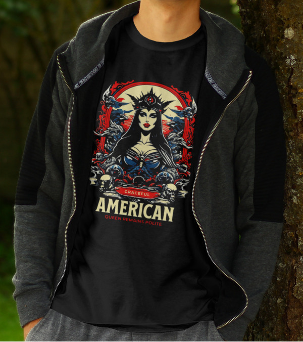 Graceful American Queen Remains Polite T-Shirt