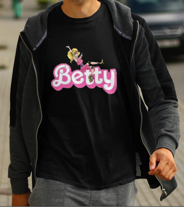 Betty Blonde Vintage Pink T-Shirt