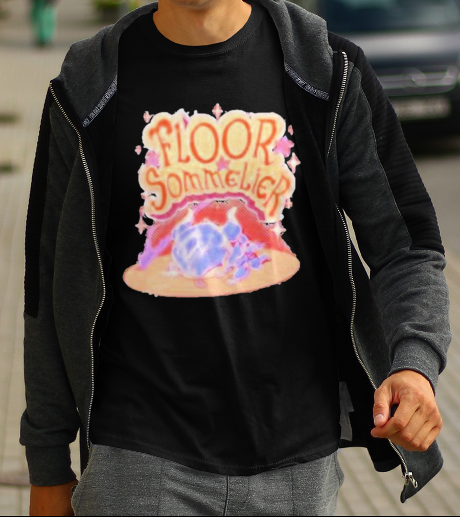 Dorumasuta Ffxivart Loor Floor Sommelier T-Shirt