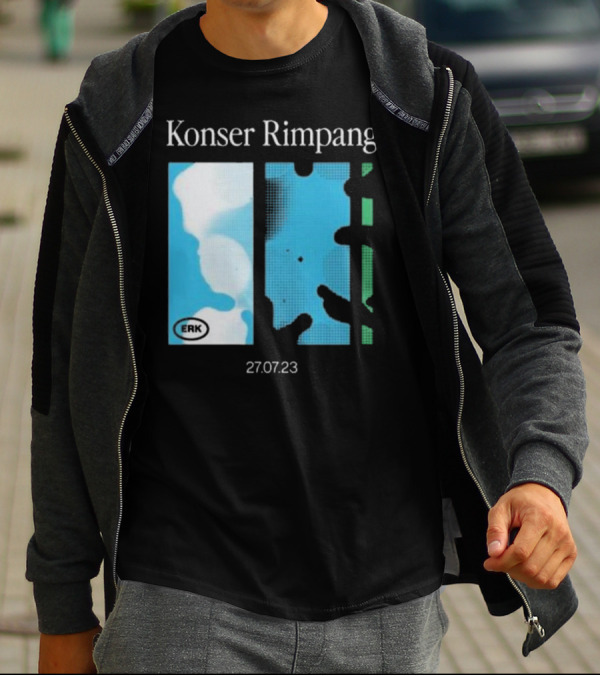 Efek Rumah Kaca Konser Rimpang ERK 27.07.23 T-Shirt