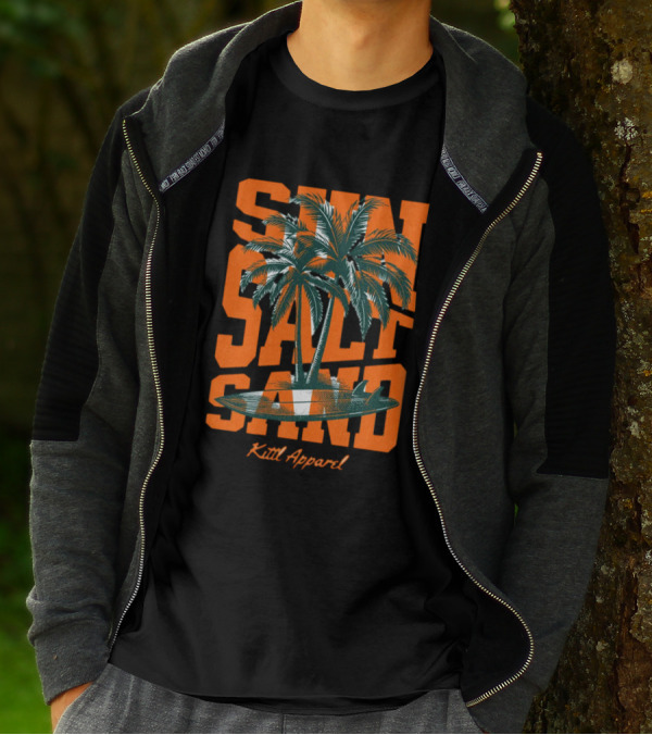 Sun Salt Sand Surf Kull T-Shirt