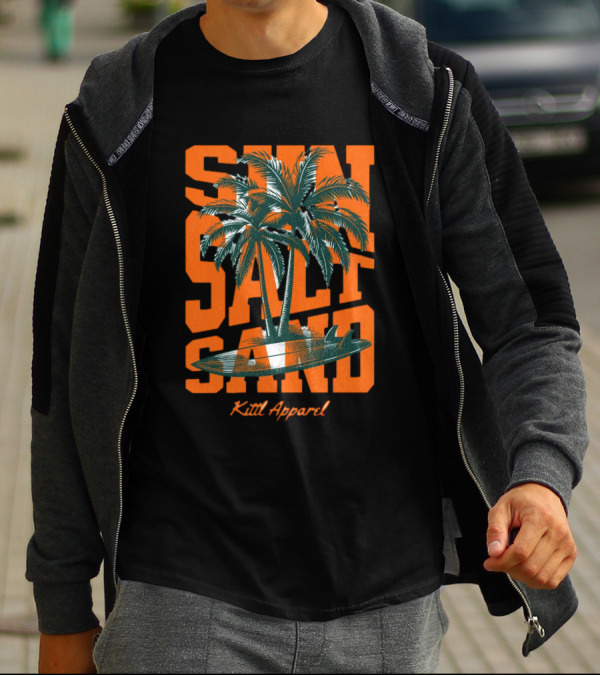 Sun Salt Sand Surf Kull T-Shirt