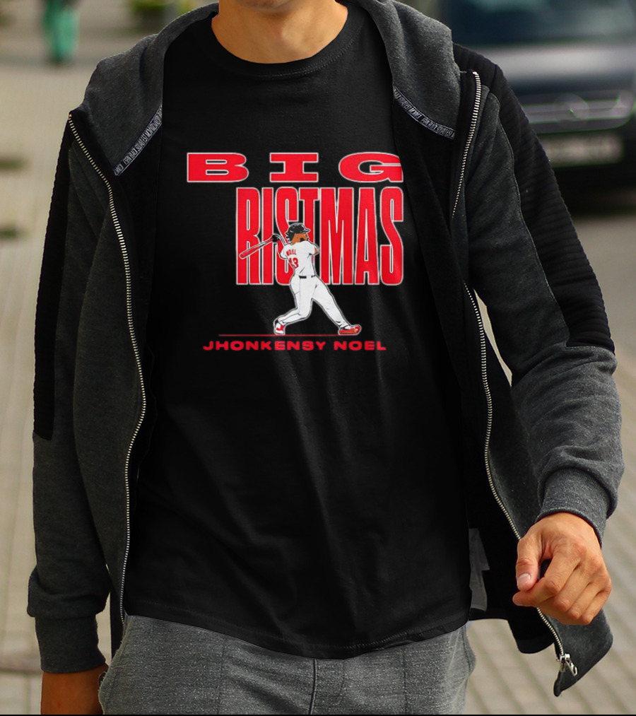 Jhonkensy Noel Cleveland Guardians Big Christmas Bigrismas T-Shirt