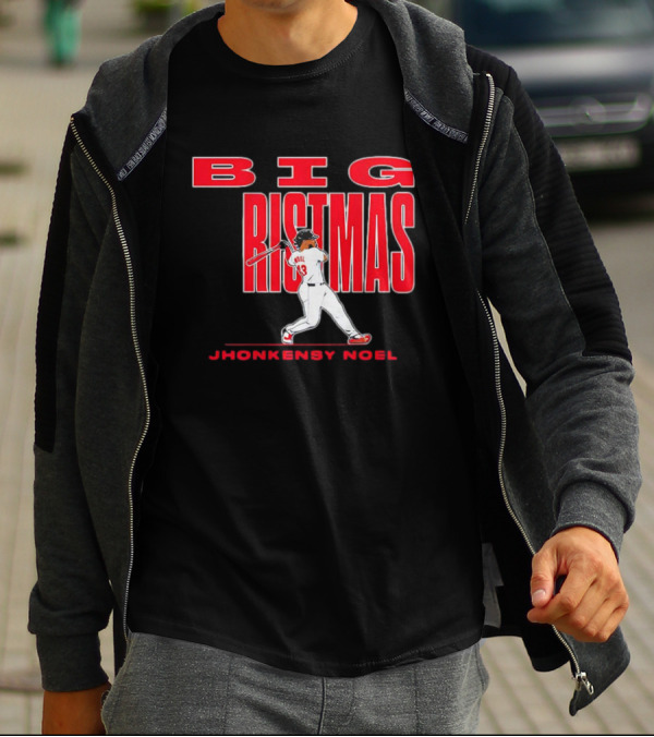 Jhonkensy Noel Cleveland Guardians Big Christmas Bigrismas T-Shirt