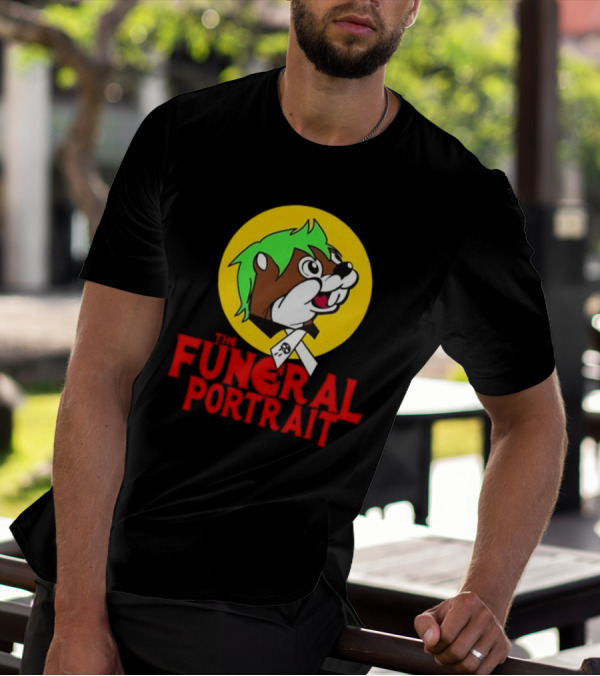 Buc-Ee’s The Funeral Portrait Skull Ribbon T-Shirt