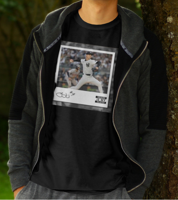 Chris Kailath Luke Weaver #30 Weaver Is My Reliever Yankees T-Shirt