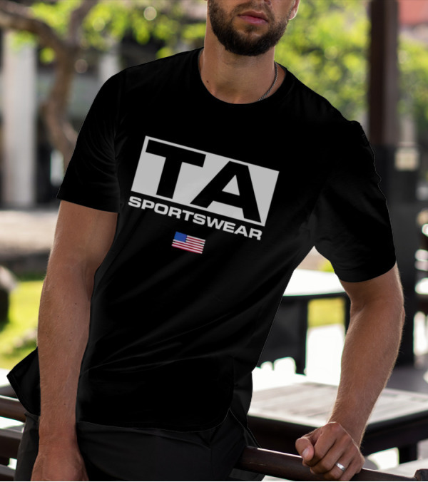 TA Sportswear American Flag T-Shirt