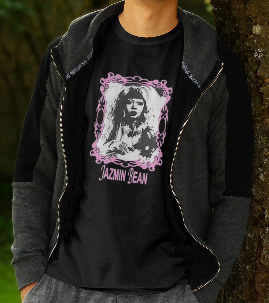Jazmin Bean Merch Pink Gothic T-Shirt