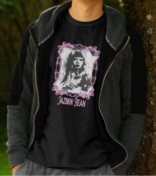 Jazmin Bean Merch Pink Gothic T-Shirt