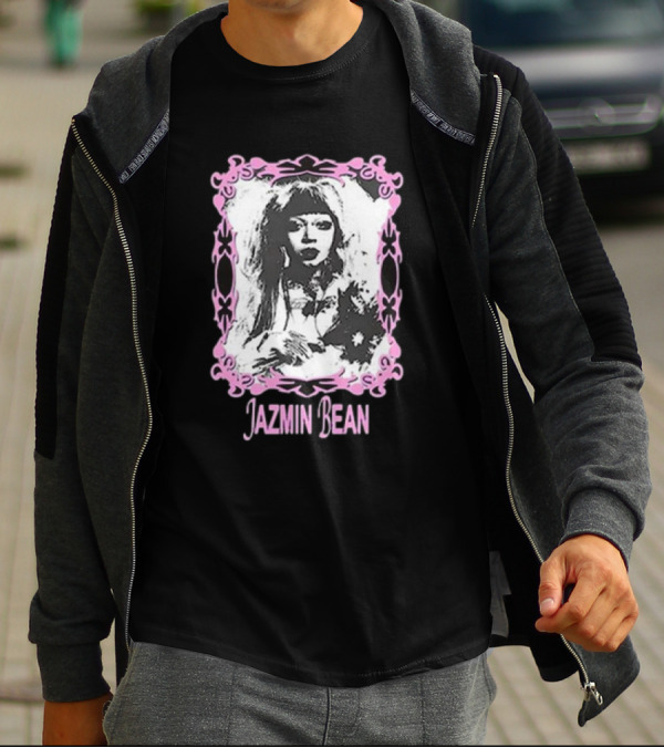 Jazmin Bean Merch Pink Gothic T-Shirt
