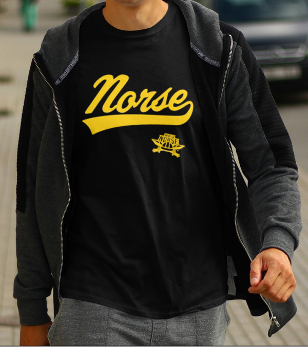 Norse NKU Norse Baseball Script T-Shirt