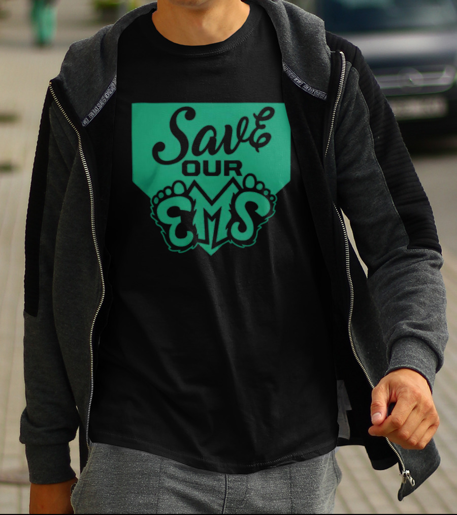 Eugene Emeralds Save Our Ems Team Spirit T-Shirt