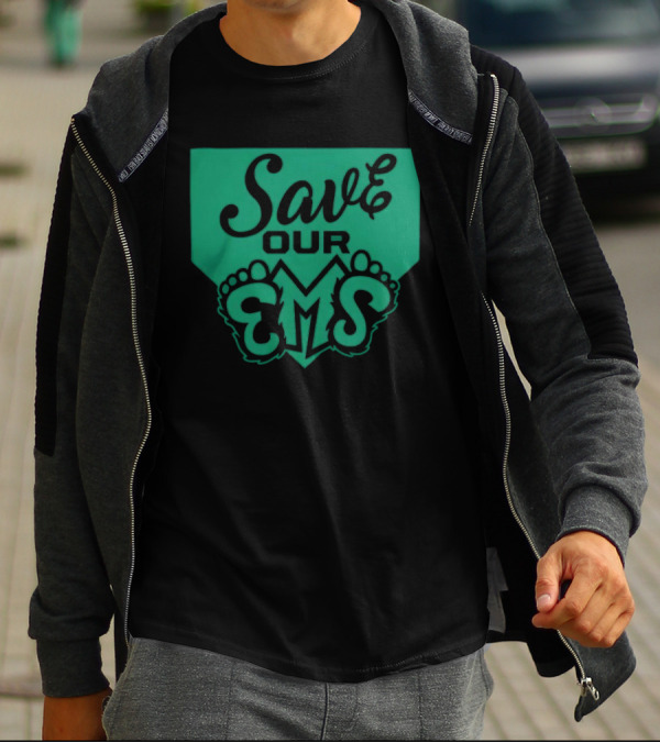 Eugene Emeralds Save Our Ems Team Spirit T-Shirt