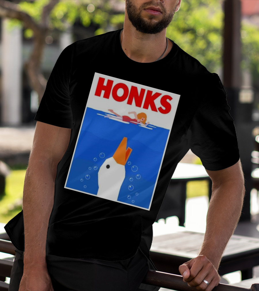 HONKS Goose Jaws T-Shirt
