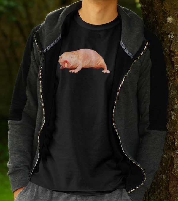 Naked Mole Rat Image On Clothing T-Shirt