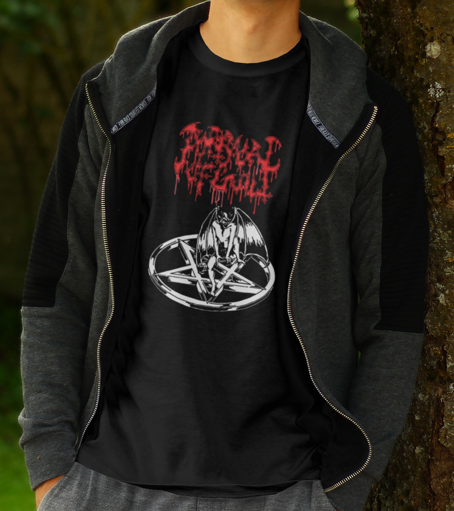 Portrayal Of Guilt Pentagram Demon T-Shirt