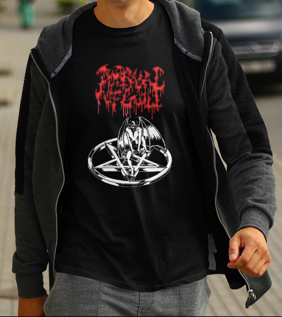 Portrayal Of Guilt Pentagram Demon T-Shirt