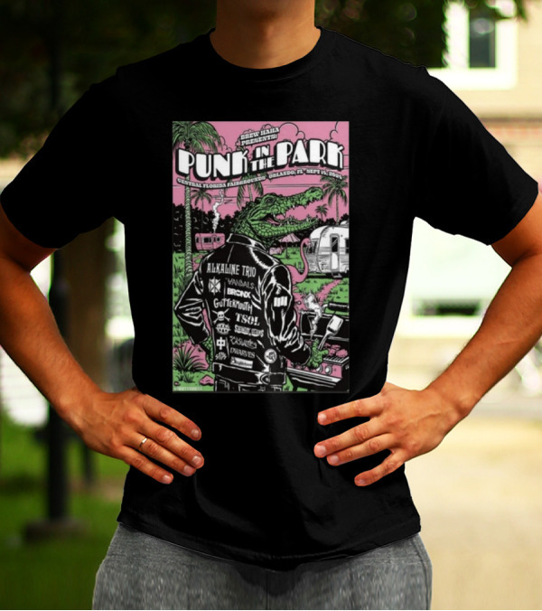 Punk In The Park Central Florida Fairgrounds Alkaline Trio Vandals Orlando Sep 14 T-Shirt