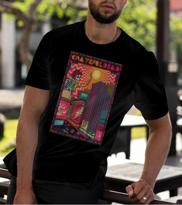 Grateful Dead World’s Most Famous Arena New York City September 15-20 1987 The New Album In The Dark T-Shirt