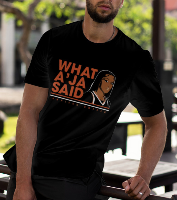 Kahleah Copper What A’ja Said WNBA T-Shirt