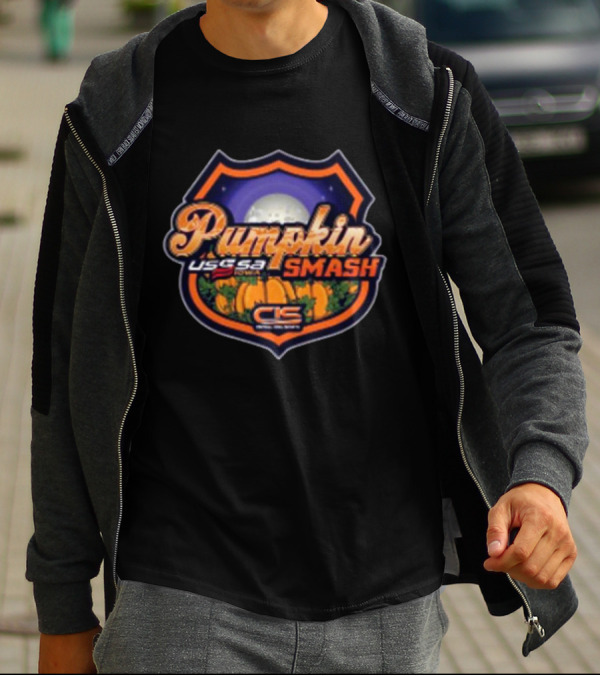 Pumpkin Smash USSSA Fastpitch Tournament Central Iowa Sports Merch T-Shirt