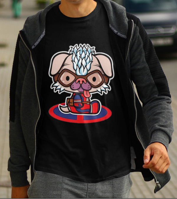 Dogpool Kawaii Hello Kitty Crossover T-Shirt