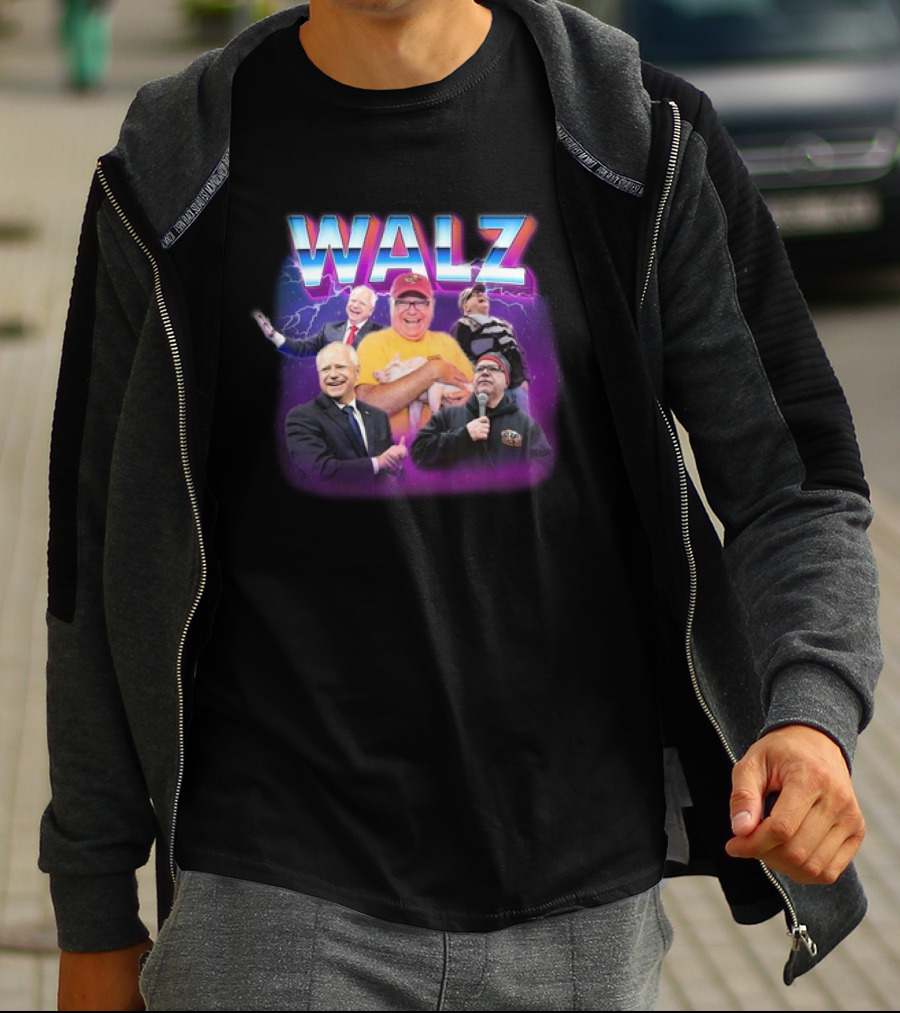 WALZ Lightning Background Bootleg T-Shirt