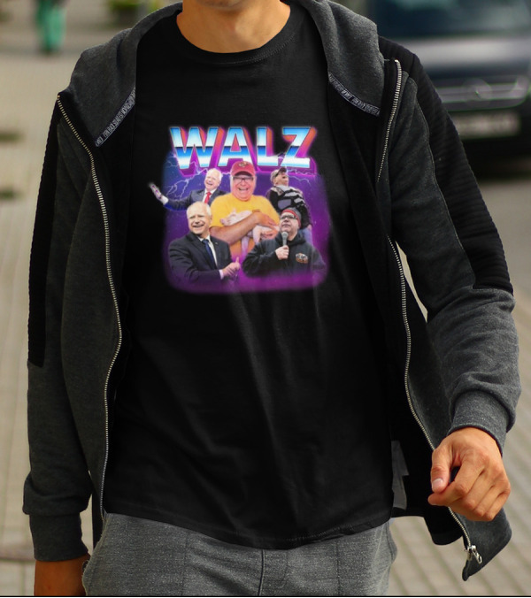 WALZ Lightning Background Bootleg T-Shirt