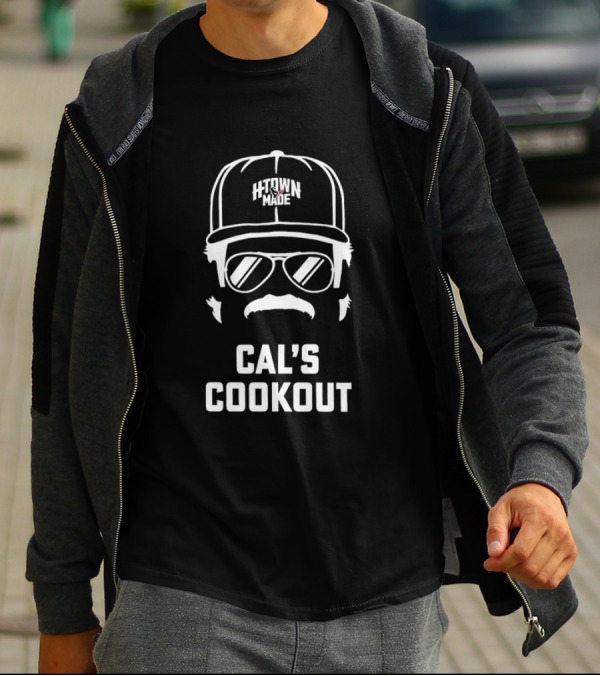 Cal's Cookout H-Town Made Houston Texas T-Shirt