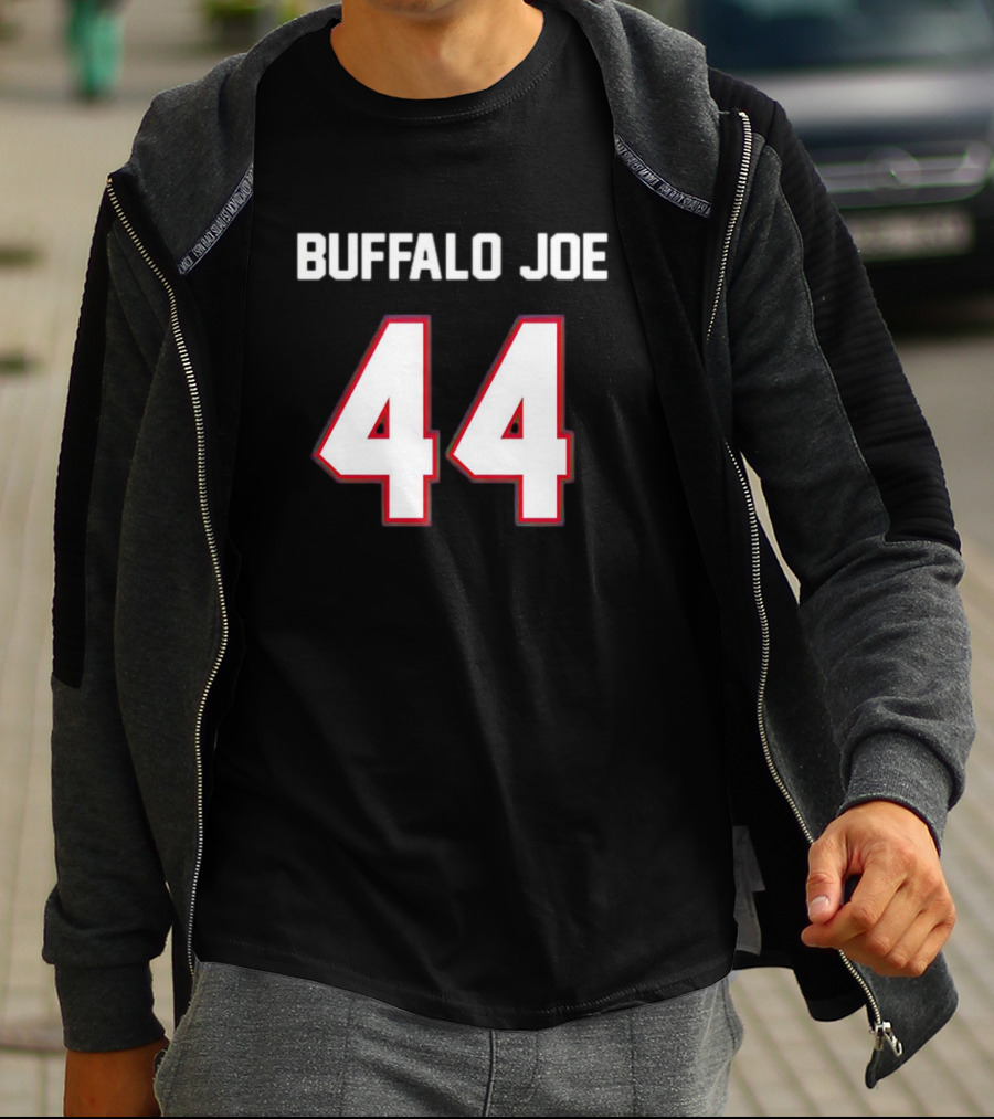 Buffalo Joe 44 Sports Jersey Iconic Bold Number T-Shirt