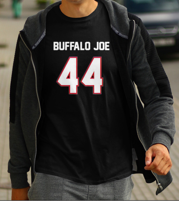 Buffalo Joe 44 Sports Jersey Iconic Bold Number T-Shirt