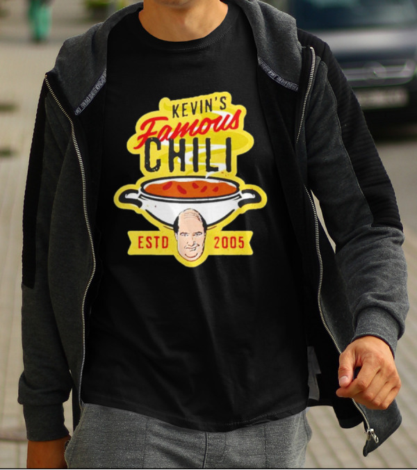 Kevin’s Famous Chili Estd 2005 Michael Wearing Badge T-Shirt