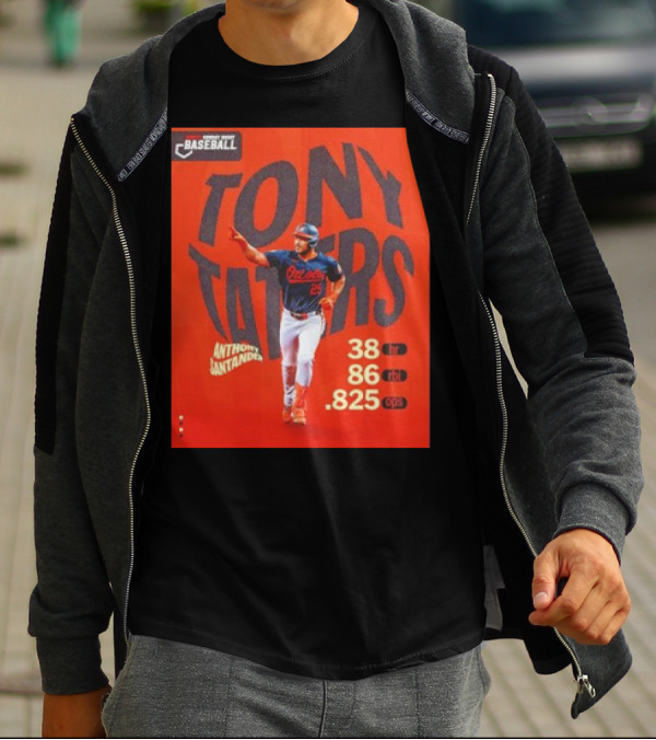 Tony Taters Anthony Santander Baltimore Orioles 38 HR 86 RBI .825 OPS T-Shirt