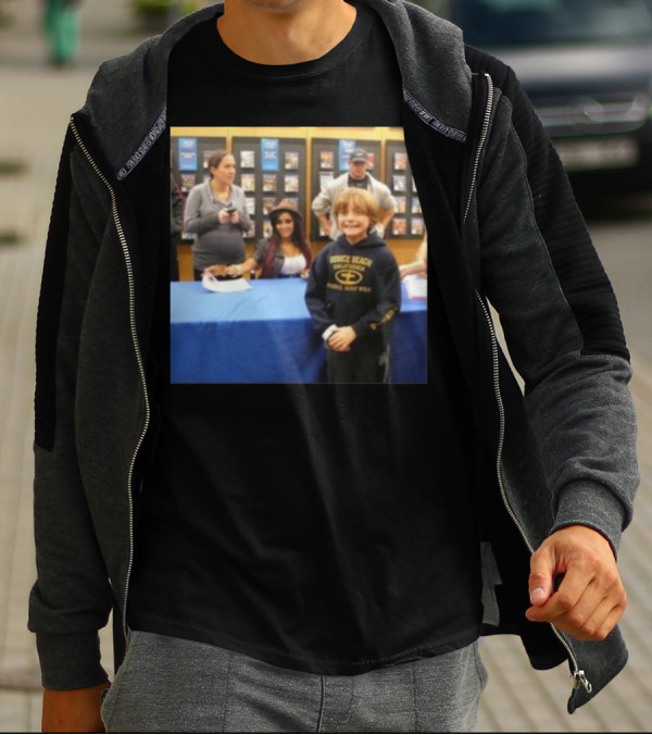 Jake Shane With Nicole Snooki Lavelle Venice Beach Surf Wear T-Shirt