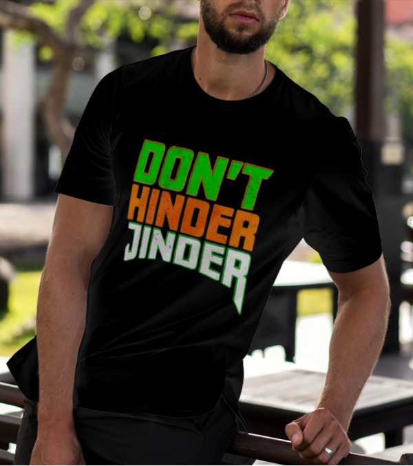 Jinder Mahal Don't Hinder Jinder Vibrant T-Shirt