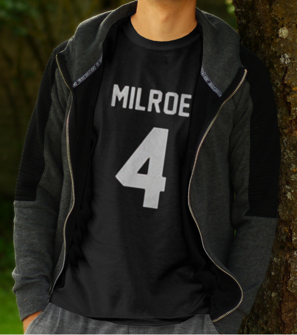 Alabama Football Milroe 4 Shirsey T-Shirt