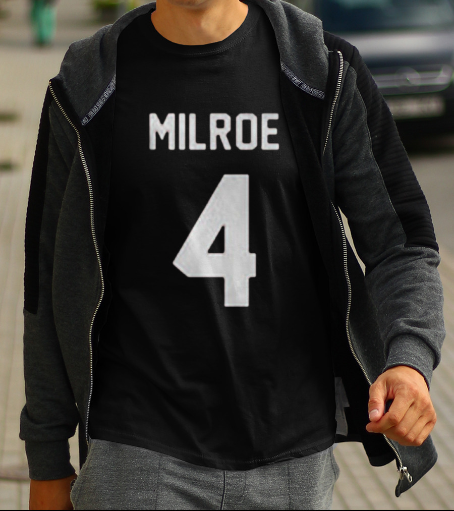 Alabama Football Milroe 4 Shirsey T-Shirt