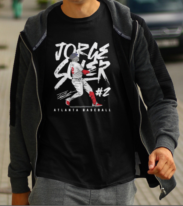 Jorge Soler #2 Atlanta Baseball Signature T-Shirt