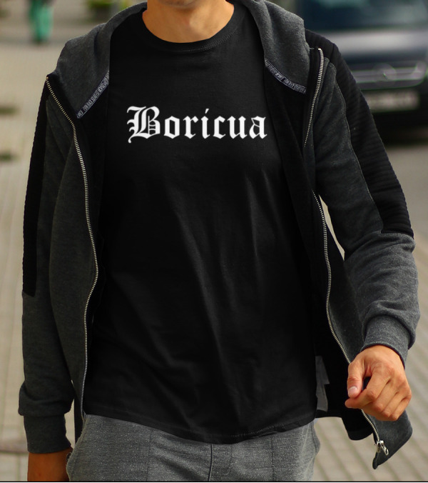Borícua Devon Rodriguez Style Celebrating Puerto Rican Heritage T-Shirt