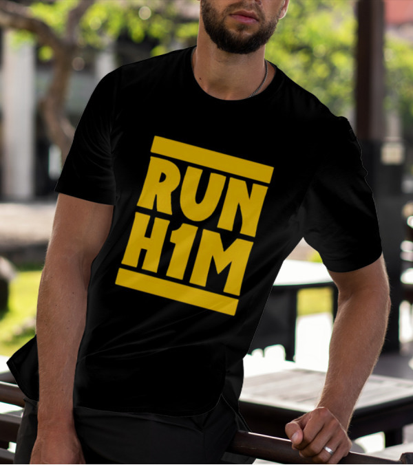 RUN H1M Street Art Graffiti T-Shirt