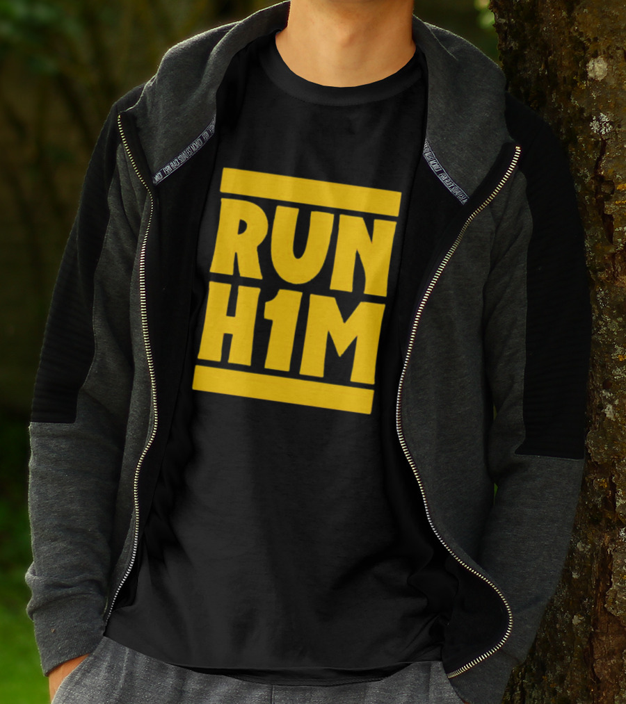 RUN H1M Street Art Graffiti T-Shirt
